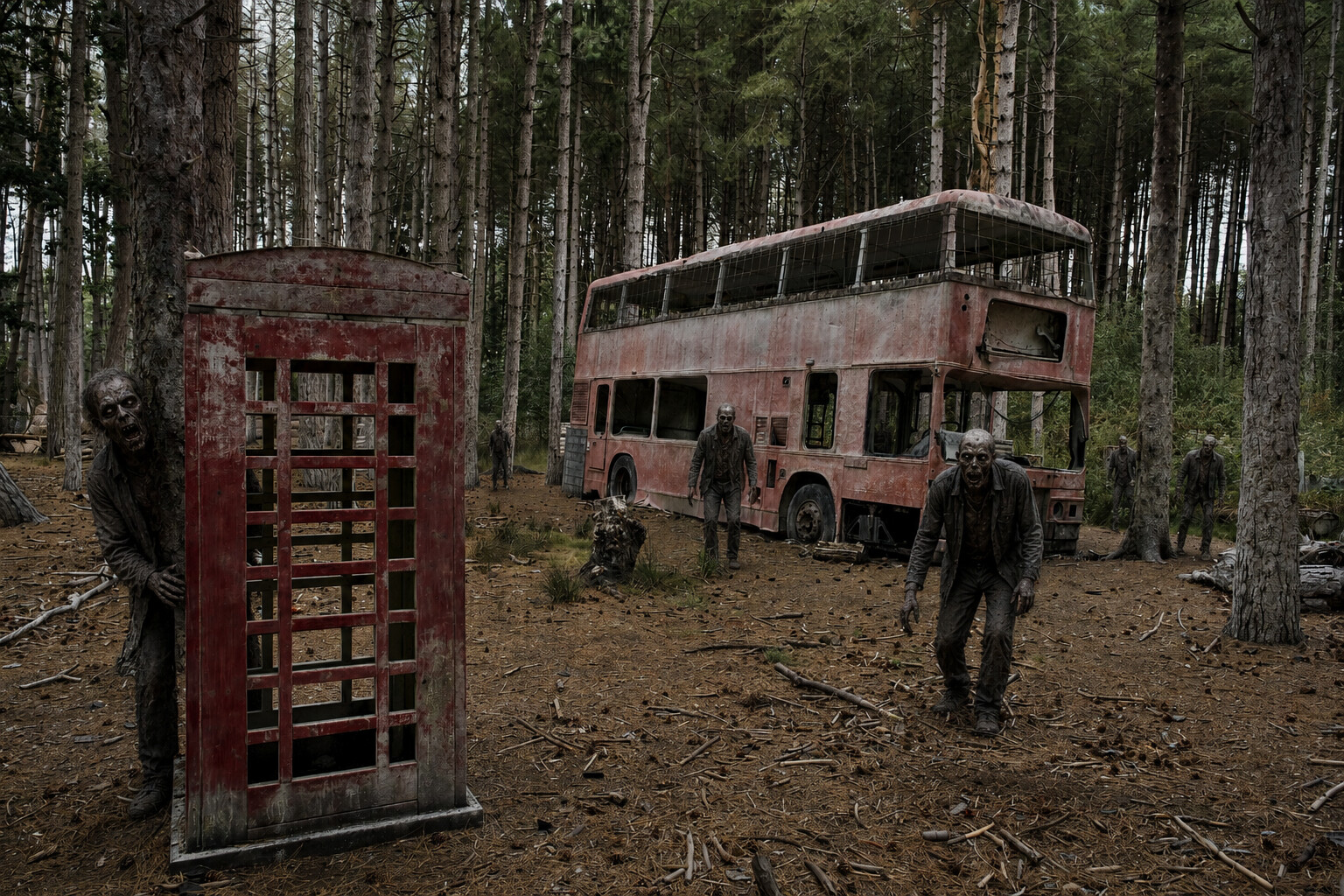 Contagion - Where the hungry survivors gather to feed